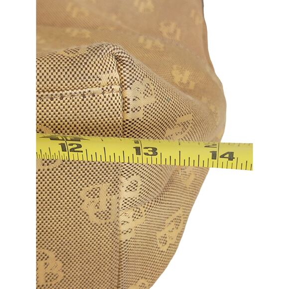 Dooney Bourke Signature Purse Large Bag Stylish Adjustable Strap - Picture 2 of 8